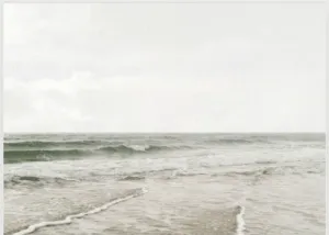 Winter in Montauk 67" Framed Canvas