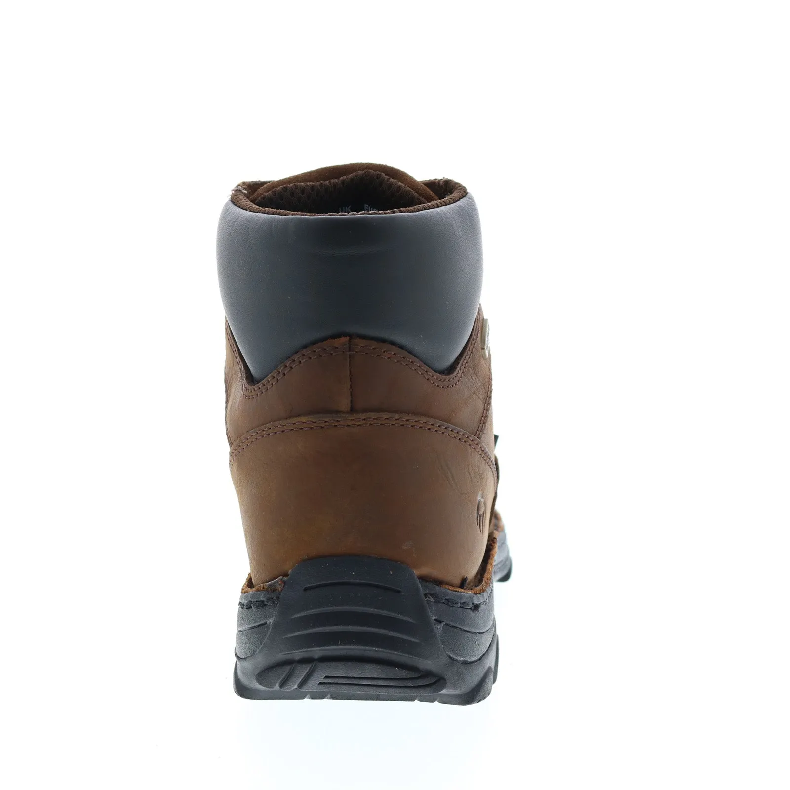 Wolverine Durbin WP 6" Steel-Toe W05483 Mens Wide Brown Lace Up Work Boots