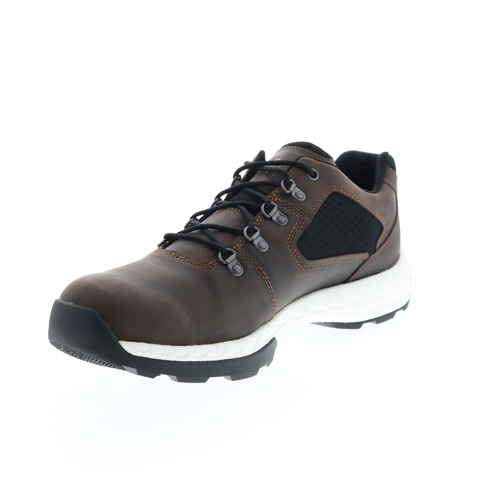 Wolverine Guide Ultraspring WP Low Mens Brown Wide Athletic Hiking Shoes