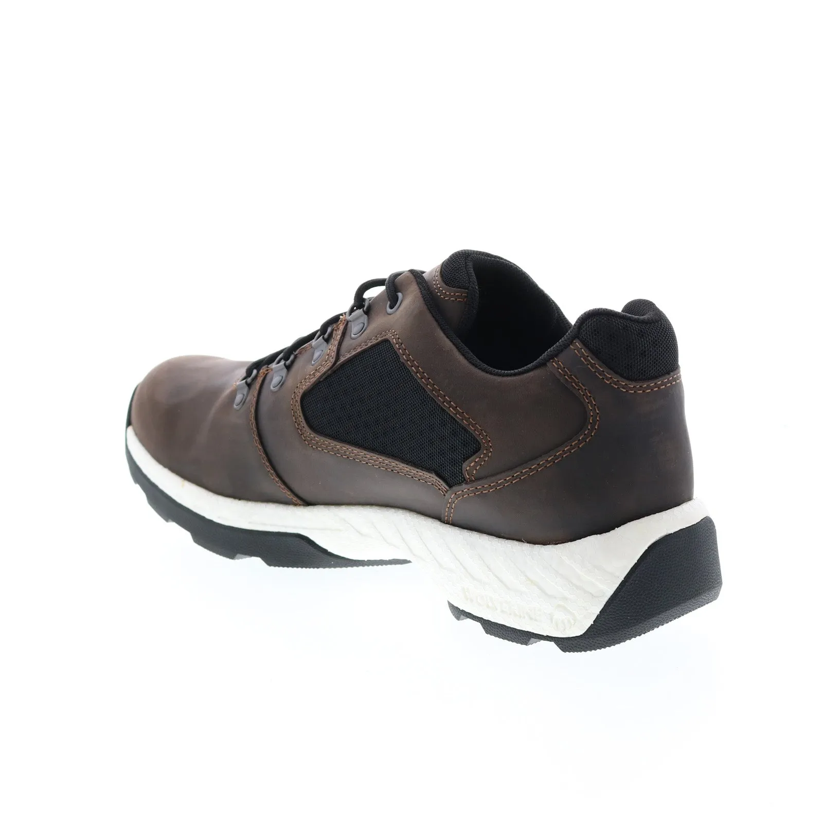 Wolverine Guide Ultraspring WP Low Mens Brown Wide Athletic Hiking Shoes