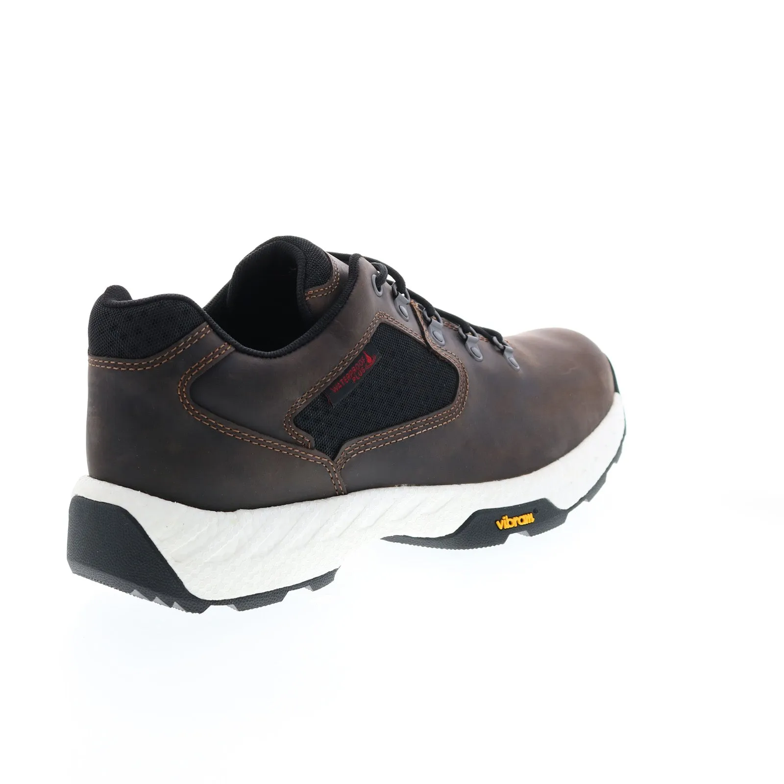 Wolverine Guide Ultraspring WP Low Mens Brown Wide Athletic Hiking Shoes
