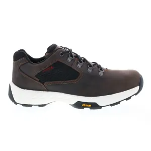 Wolverine Guide Ultraspring WP Low Mens Brown Wide Athletic Hiking Shoes