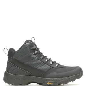 Wolverine Guide UltraSpring WP Mid W880415 Mens Black Wide Work Boots