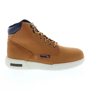 Wolverine Kickstart Durashocks Waterproof 6" Mens Brown Wide Work Boots