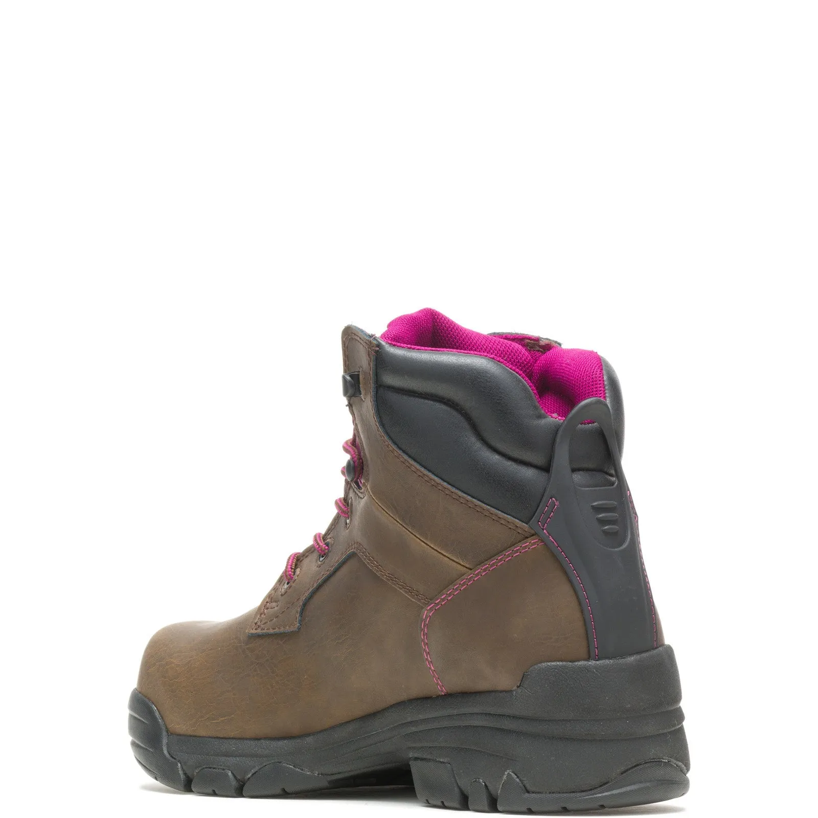 Wolverine Merlin 6" Waterproof Composite Toe Womens Brown Wide Work Boots