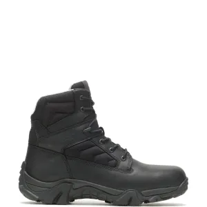 Wolverine Wilderness Tactical Waterproof 6" Mens Black Wide Tactical Boots