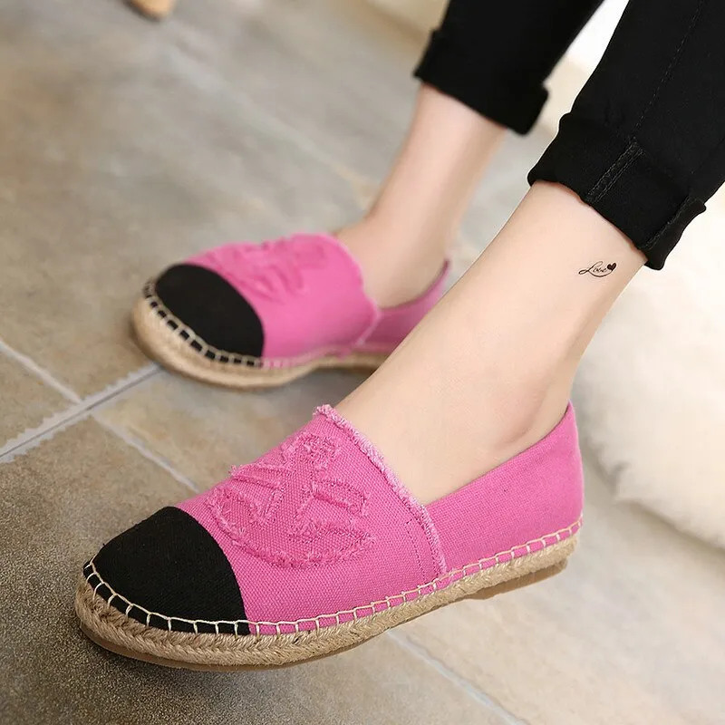 Woman Comfortable Round Toe Loafers Flats