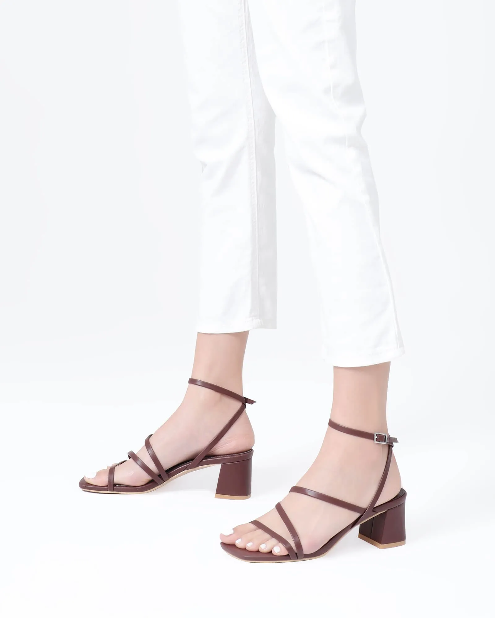 Women Ankle Buckle Sandals
