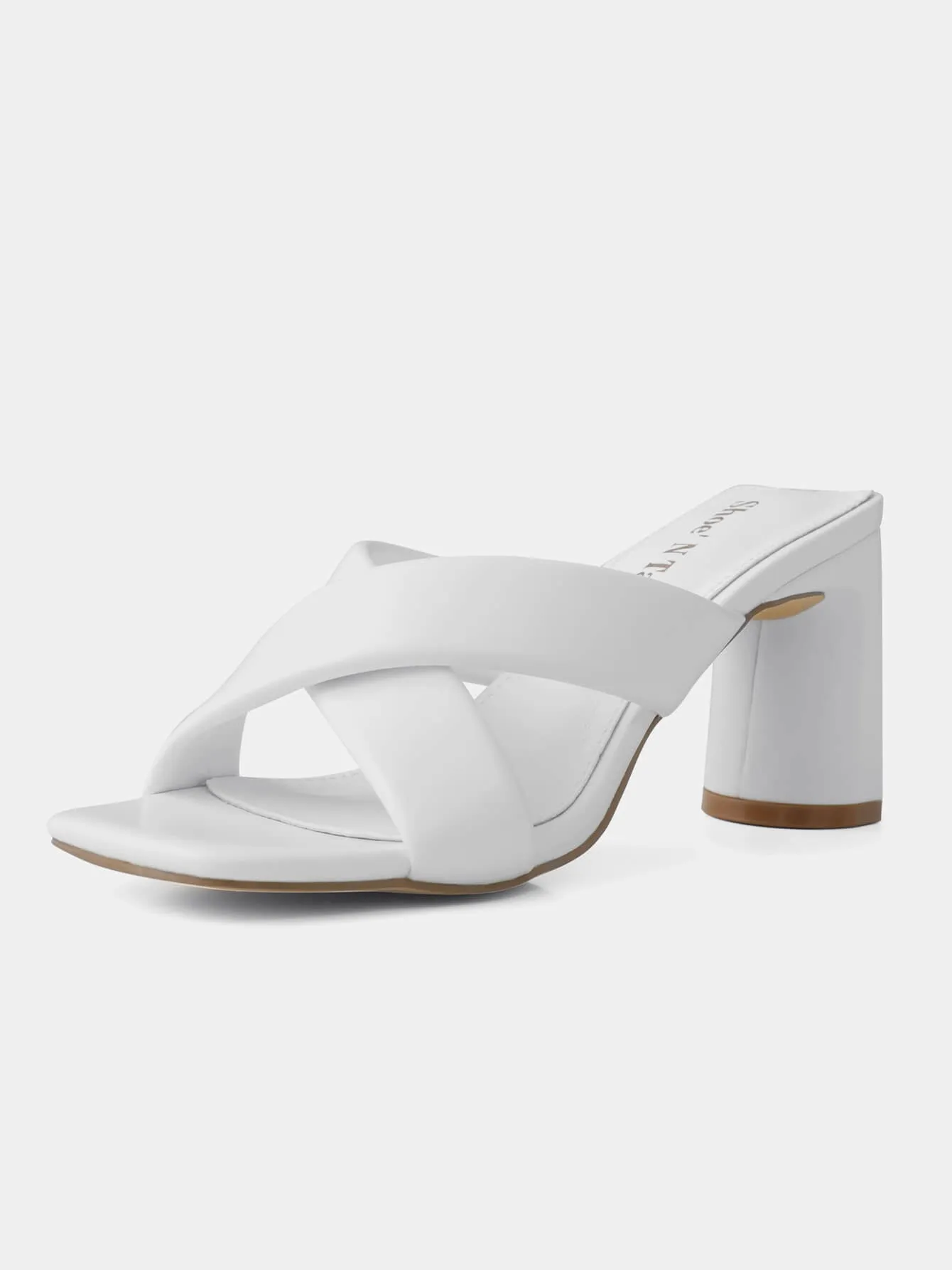 Women Block Heel Square Heels
