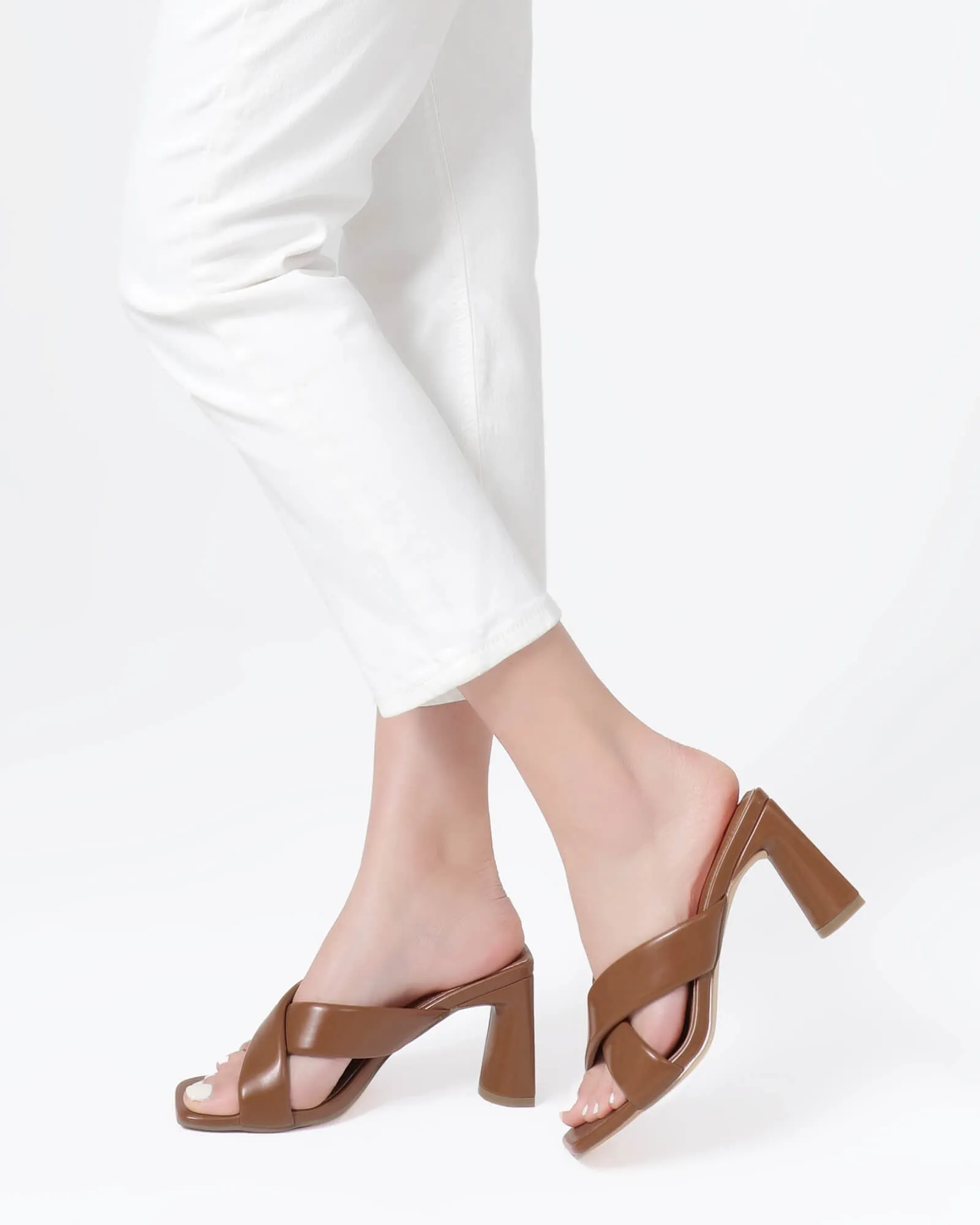 Women Block Heel Square Heels