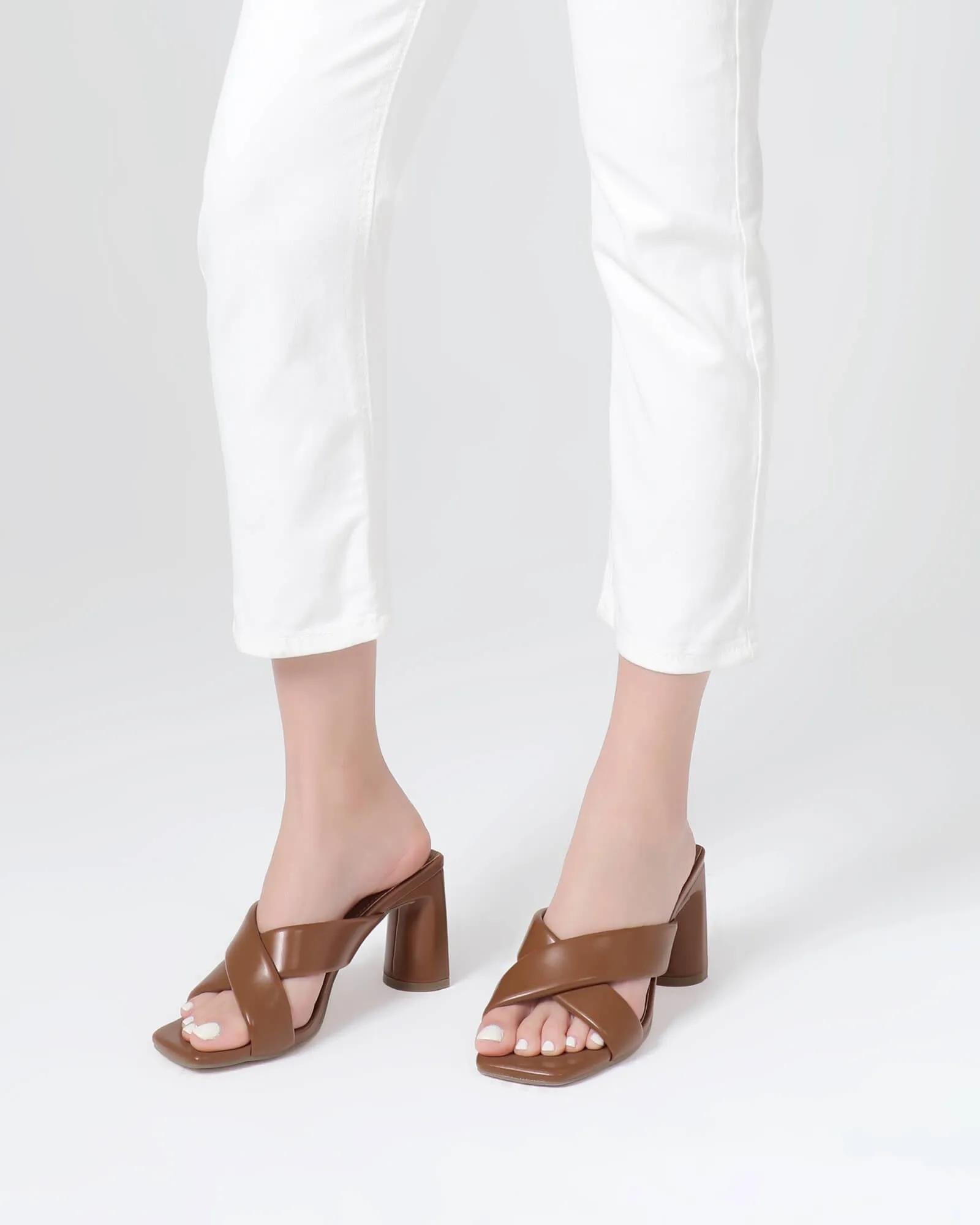Women Block Heel Square Heels