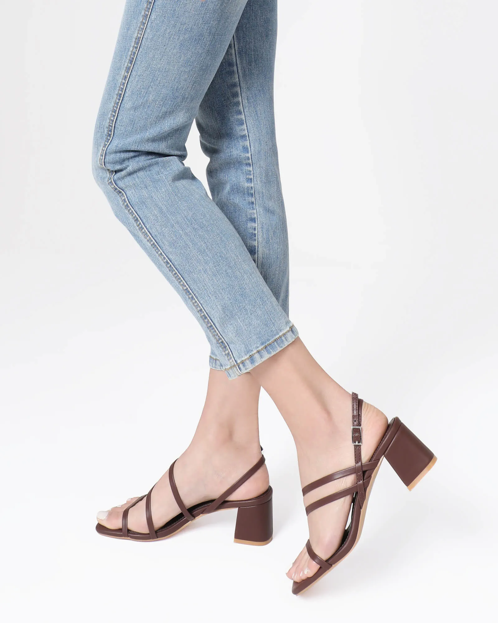 Women's Square Toe Heeled