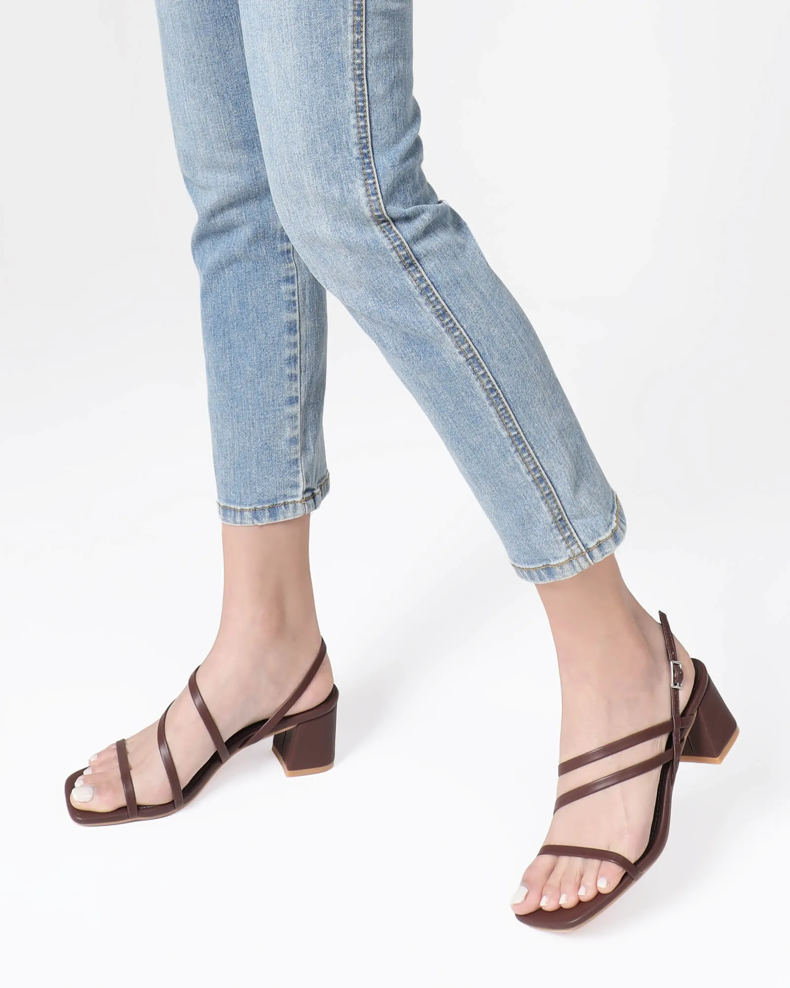 Women's Square Toe Heeled