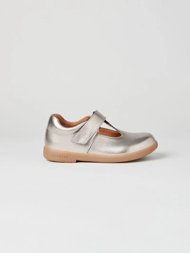 Zig   Star Silver Moon T-Bar Astro Shoes
